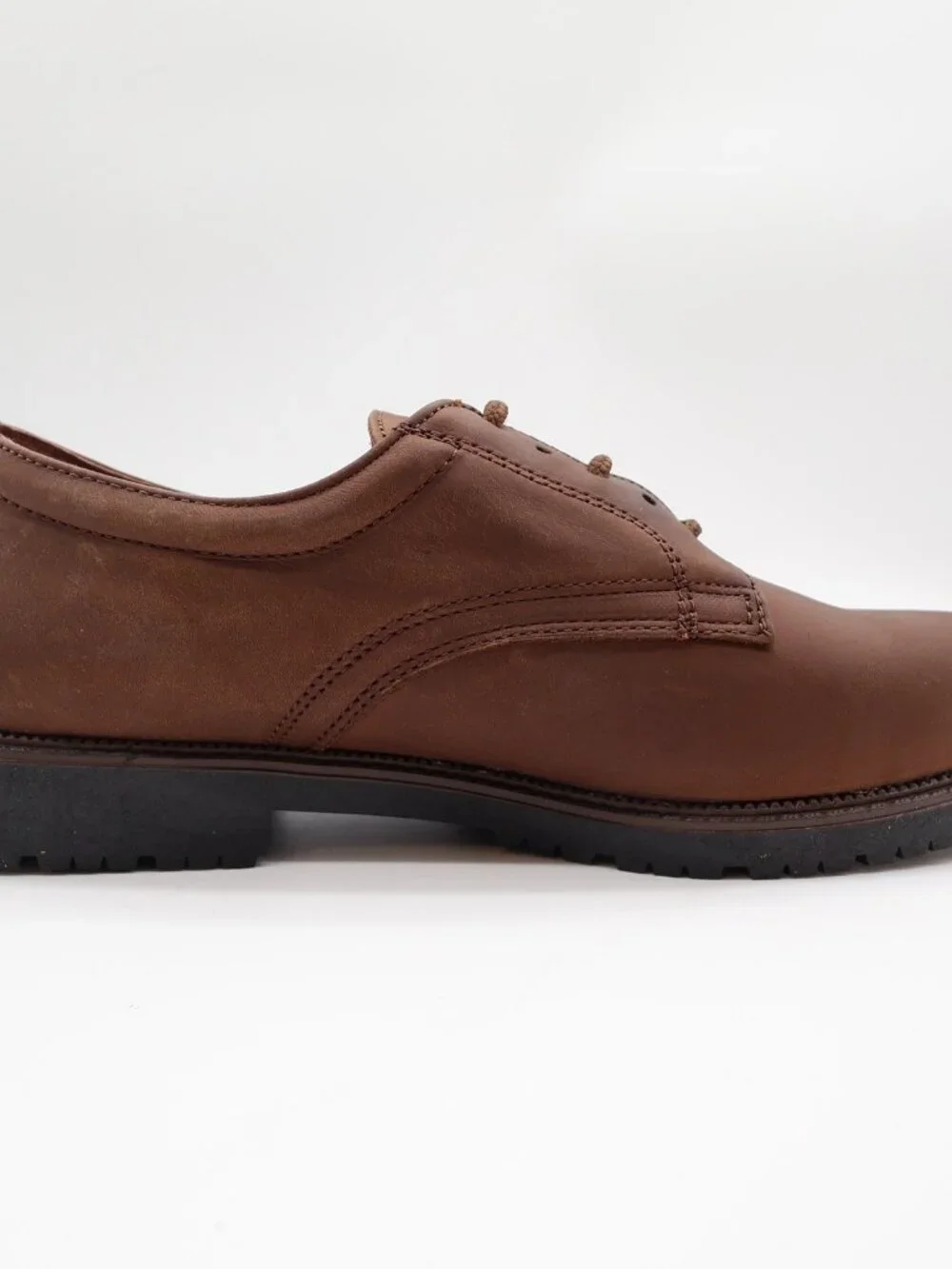 Nunn Bush Brown Leather Oxford Shoes Mens 9 Comfort Vintage 90s